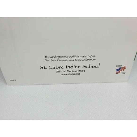 St. Labre Indian School O Holy Night Greeting Card | Native American Charity - Picture 8 of 11